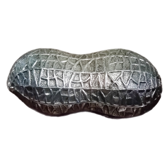 Vintage F.B. Rogers Silver-plated Peanut Shaped Lidded Bowl Japan - Picture 1 of 6